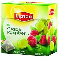 Чай черный Lipton GRAPE RASPBERRY 20*1,8г