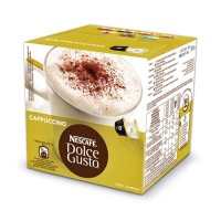 Кофе NESCAFE Dolce Gusto Cappuccino 200г (16 капсул) коробка 