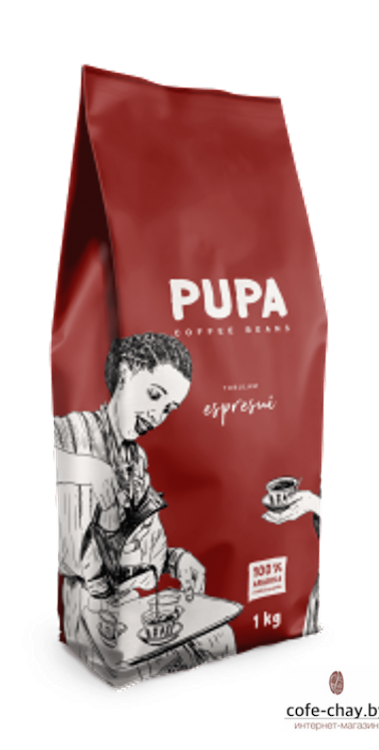 Кофе PUPA В Зернах,Espresso 1кг  100% арабика 1 1