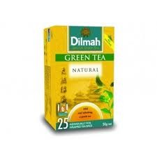 Чай зеленый DILMAH Natural Green Tea 25*2г