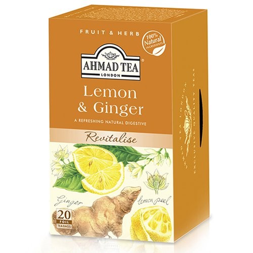 Чай травяной Lemon & Ginger 20*2г