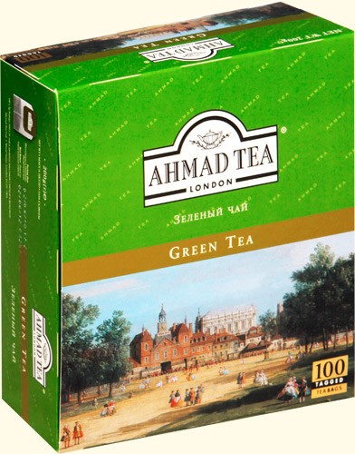 Чай зеленый Ahmad Green Tea 100*2г