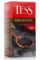 Чай черный TESS Breakfast 25*2г