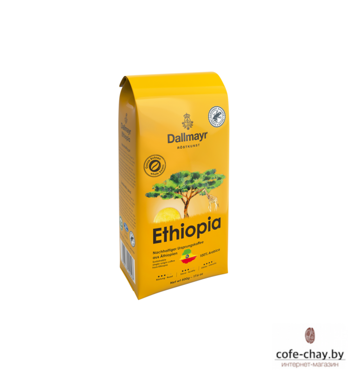Кофе в зернах Dallmayr Ethiopia  500г 