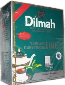 Чай черный DILMAH 100*2г