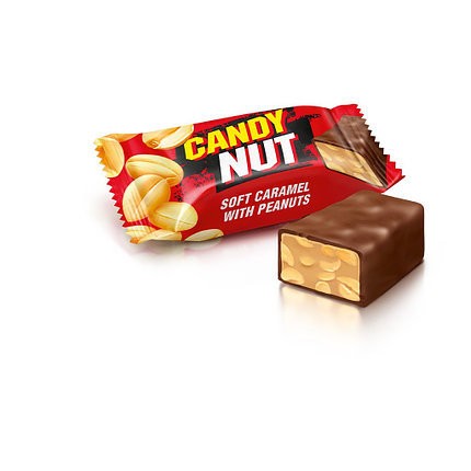 Конфеты «Candy Nut» мягкая карамель с арахисом 1кг