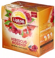 Чай травяной Lipton Hibiscus Rosehip 20*1,6г