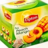 Чай черный Lipton Peach Mango 20*1,8г