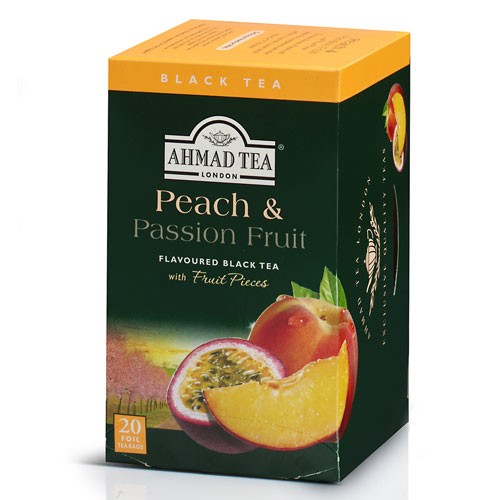 Чай черный Ahmad Peach and Passion Fruit 20*2г 