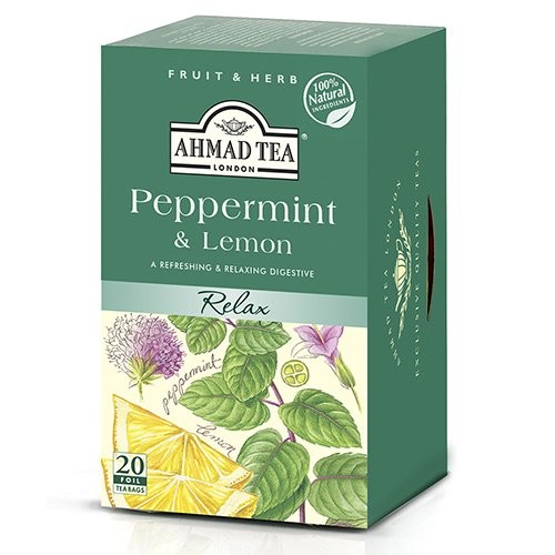 Чай травяной Peppermint & Lemon 20*1,5г