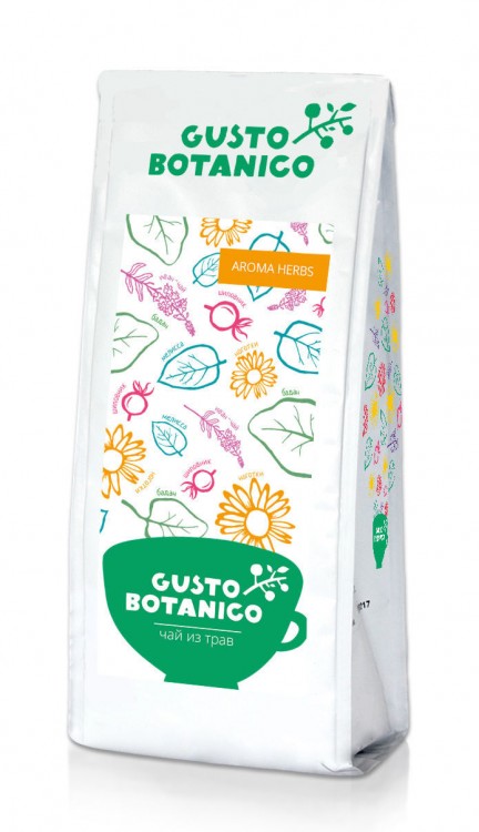 Чай травяной GUSTO BOTANICO Aroma Herbs 100г