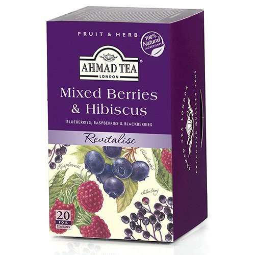 Чай травяной Ahmad Mixed Berries and hibiscus 20*2г
