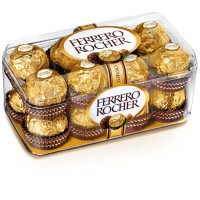 Конфеты Ferrero "Рошер" с начинкой крем/орех 200г
