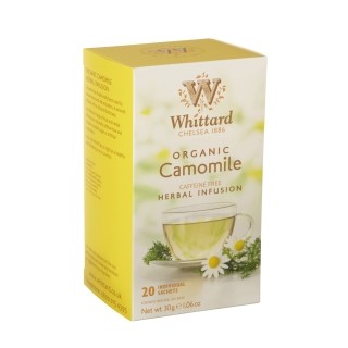 Чай травяной Whittard Organic Camomile Herbal Infusion 250*2г 