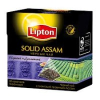 Чай черный Lipton SOLID ASSAM 20*2г