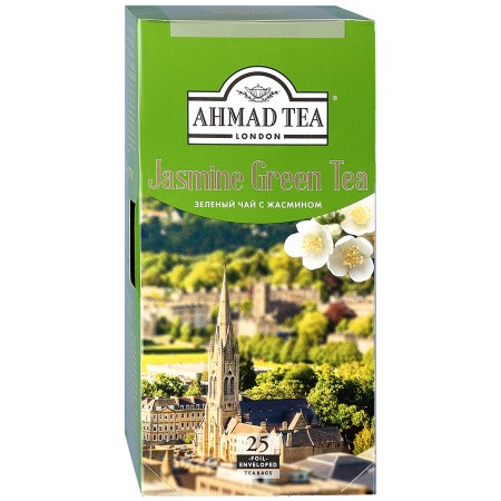 Чай зеленый Ahmad с жасмином 25*2г 