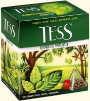 Чай зеленый TESS Ginger Mojito  20*1,8г