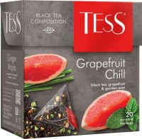 Чай черный TESS Grapefruit Chill 20*1,8г