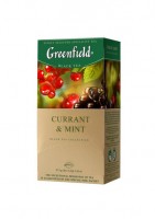 Чай черный Greenfield Currant & Mint 25*1,5г