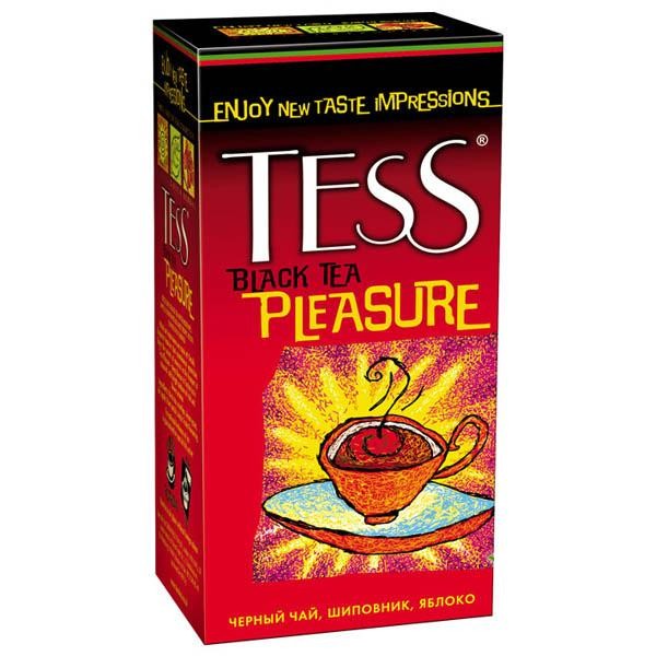 Чай черный TESS Pleasure 25*1,5г