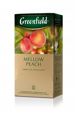 Чай зеленый Greenfield Мэллоу Пич 25*1,8г